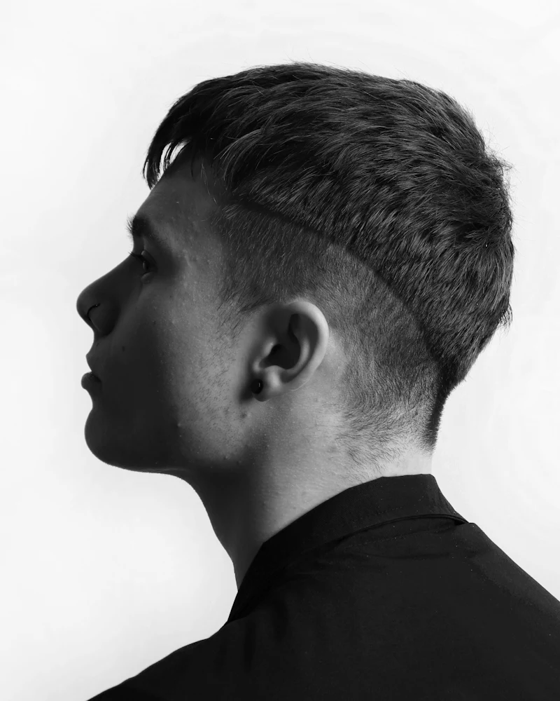 Low fade com risco natural